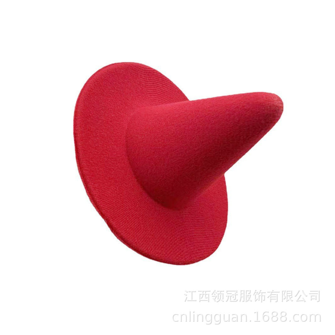 Wholesale Halloween wizard hat witch hat new witch hat COSplay handmade hair accessories hat cm