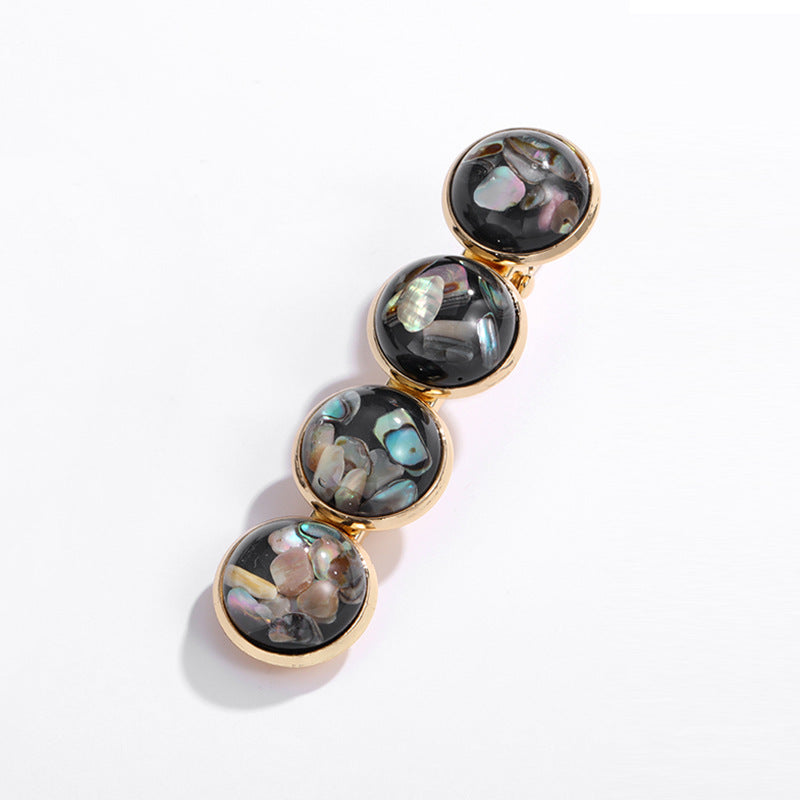 Wholesale Metal Pearl and Diamond Duckbill Clip