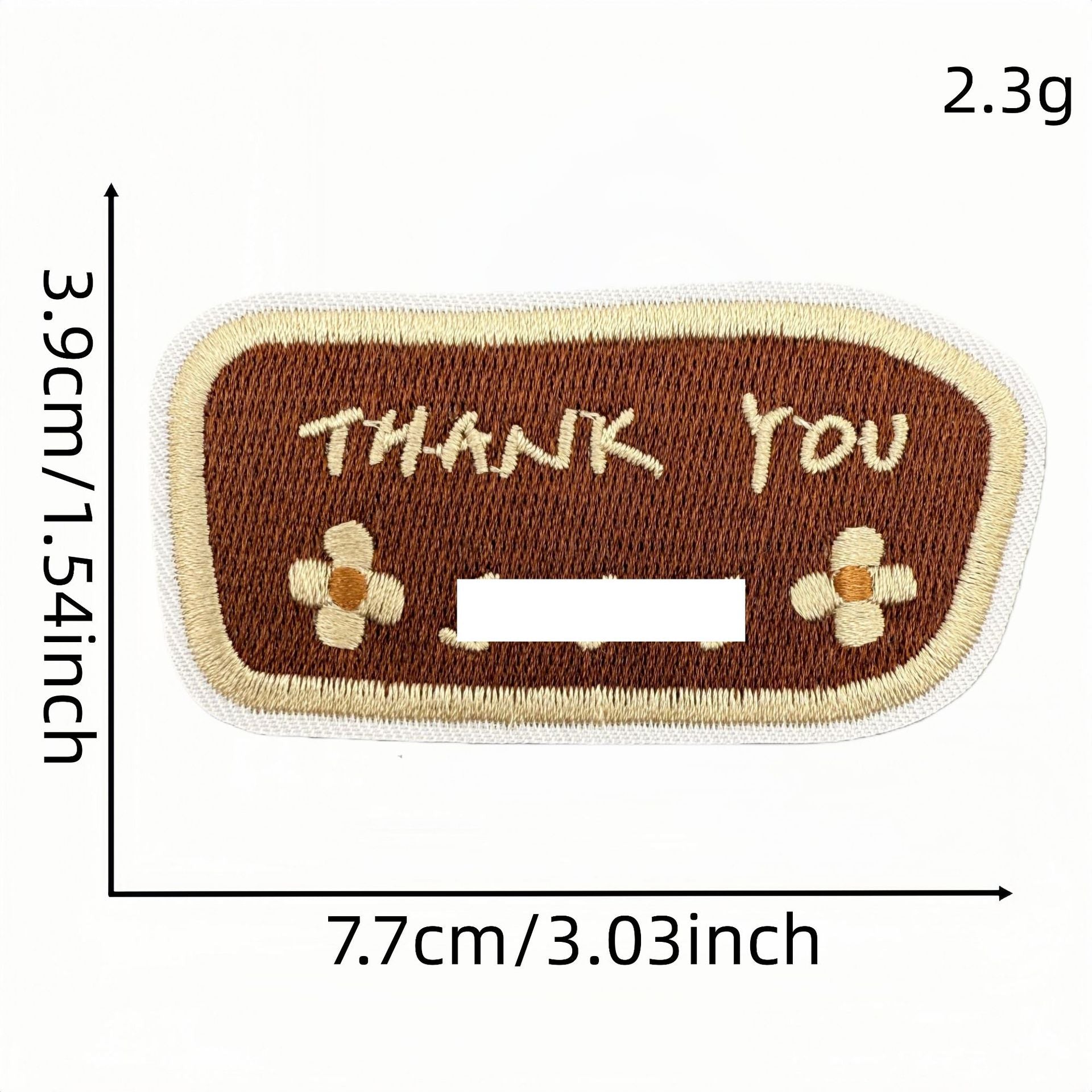 Wholesale Polyester Embroidered Patches Bohemian Cartoon English Iron On Badges For DIY Craft Supply