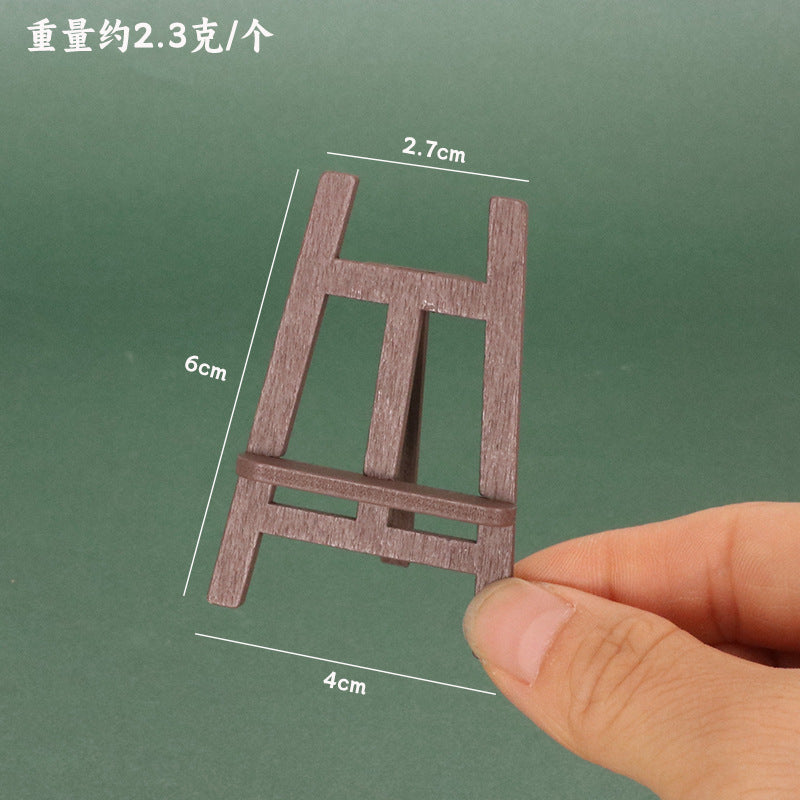 Wholesale Miniature Blackboard easel Gallery Decoration Doll Accessories