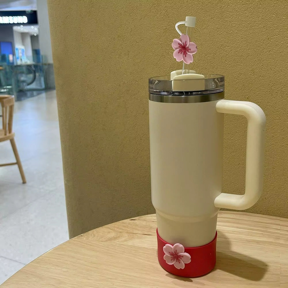 Wholesale Flower series cup sleeves Cup Accessories