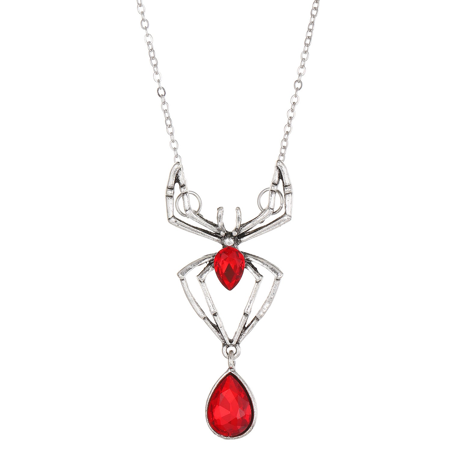 Wholesale Alloy Retro Green   Jewelry Set 3 Piece Necklace Earrings Ring For Women Party Costume Accessory