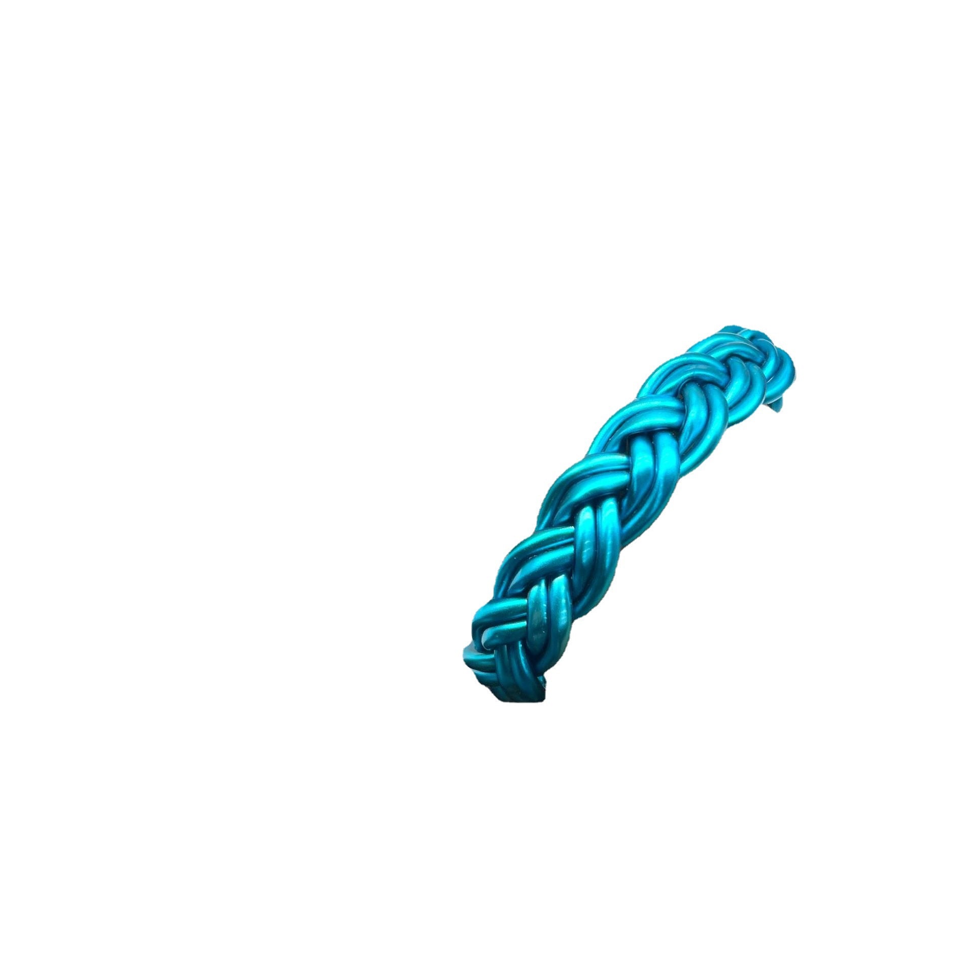 Wholesale Woven Silicone Bracelet