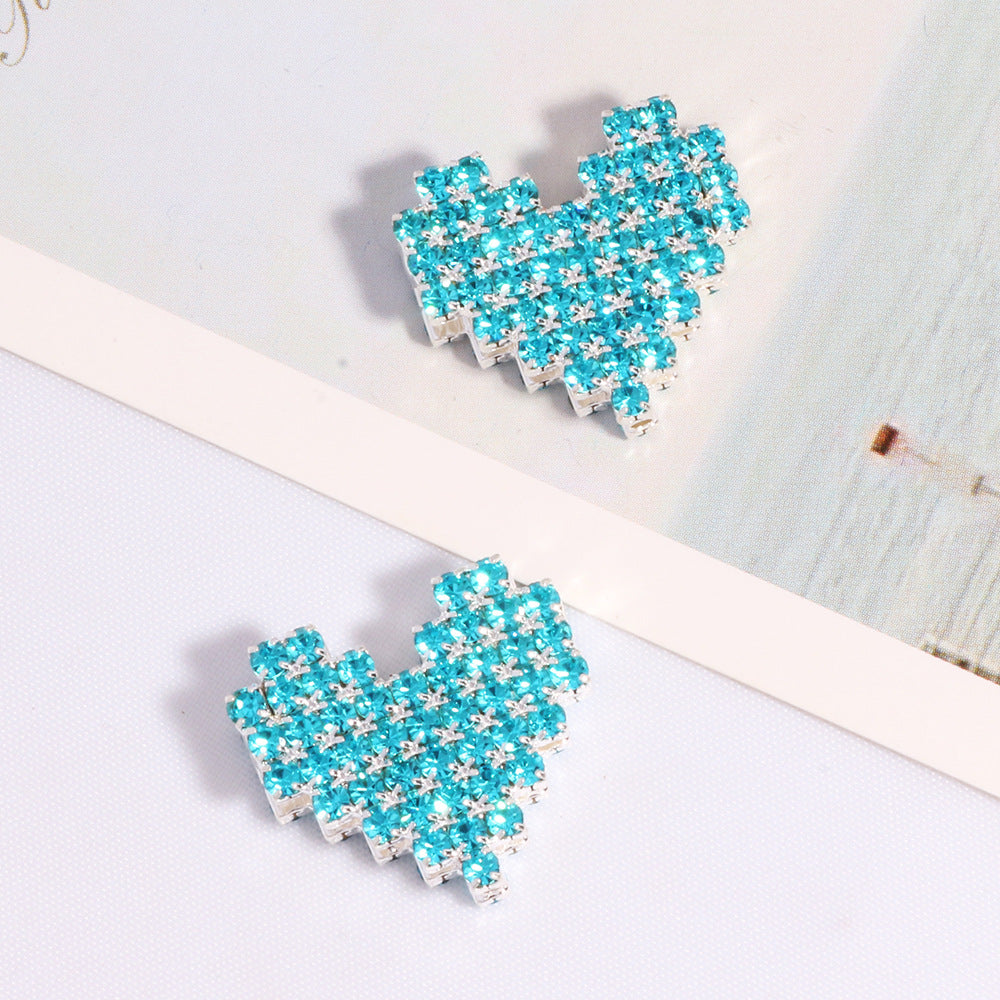 Wholesale 6pcs/psck love hole straight hole beaded loose DIY beads