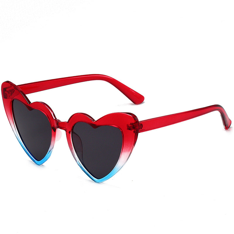 Wholesale Party American Independence Day Love Heart Sunglasses