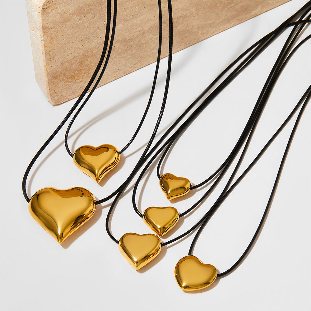 Wholesale of Large Love Stainless Steel Necklaces