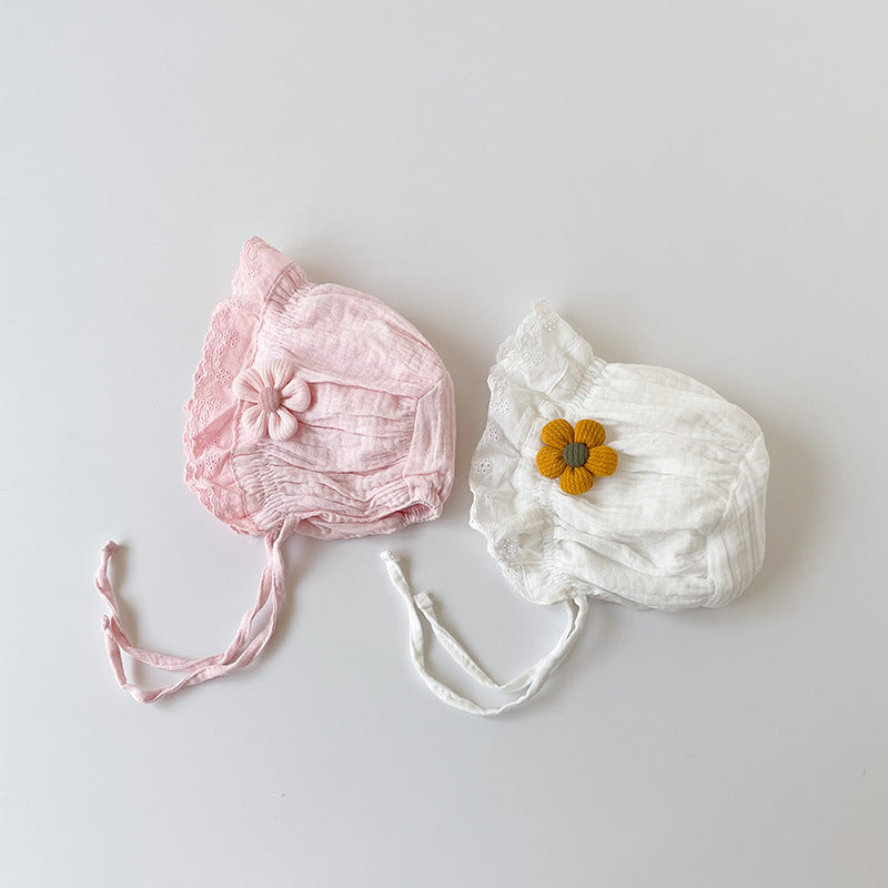 Wholesale Thin Cotton Brim Baby Hat