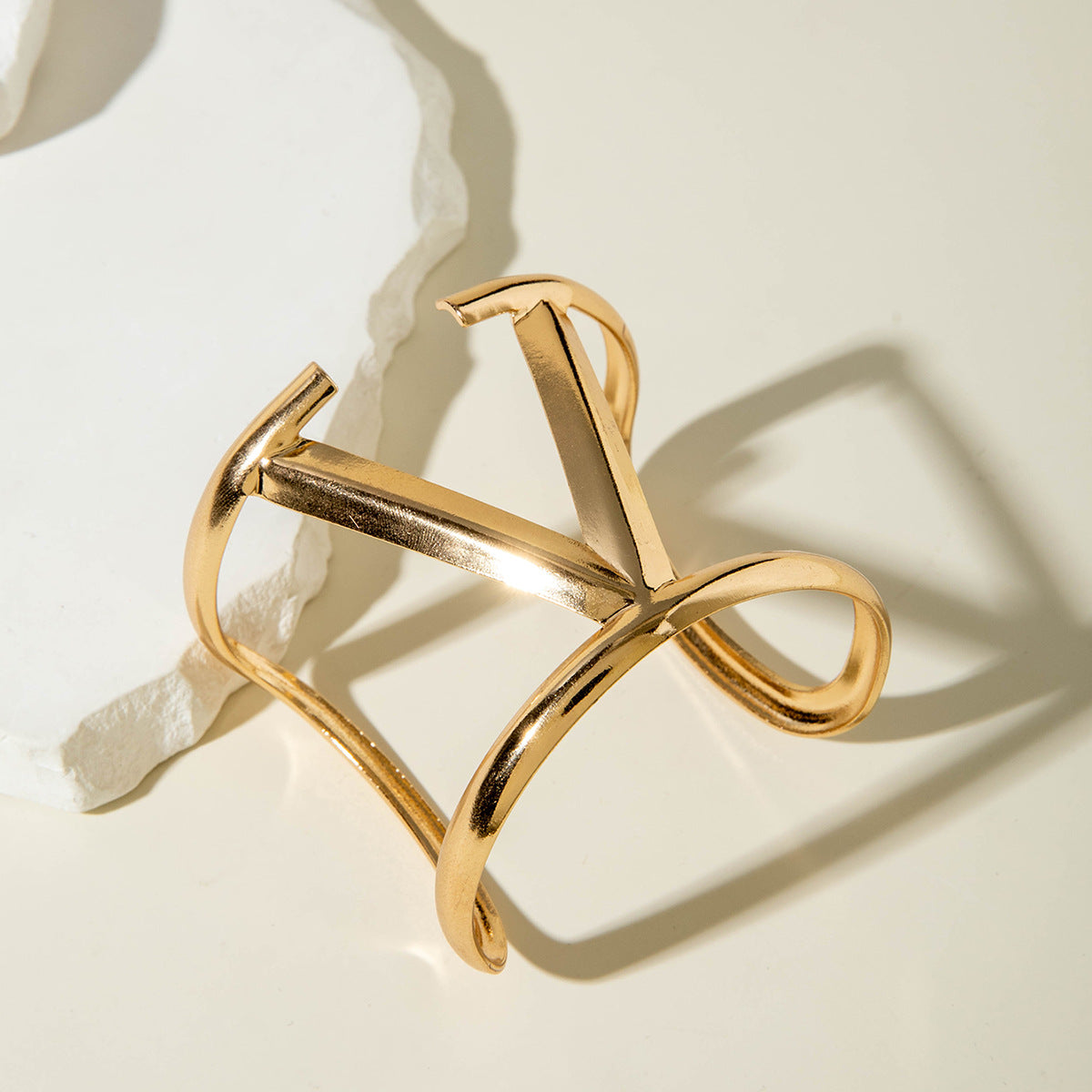 Wholesale 5pcs Fashion personality hollow water drop pendant bracelet