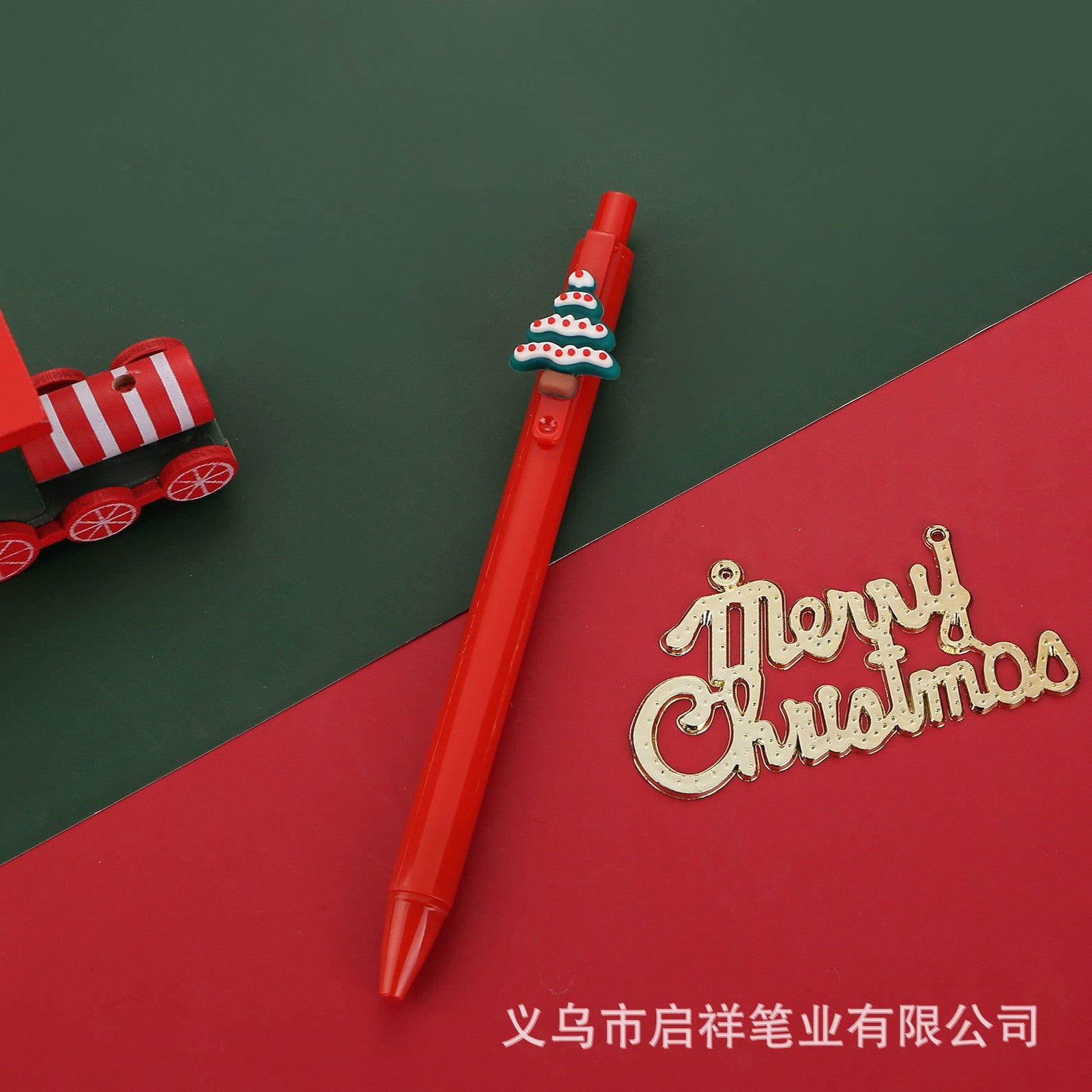 Wholesale Cute Christmas 3D Retractable  Pen