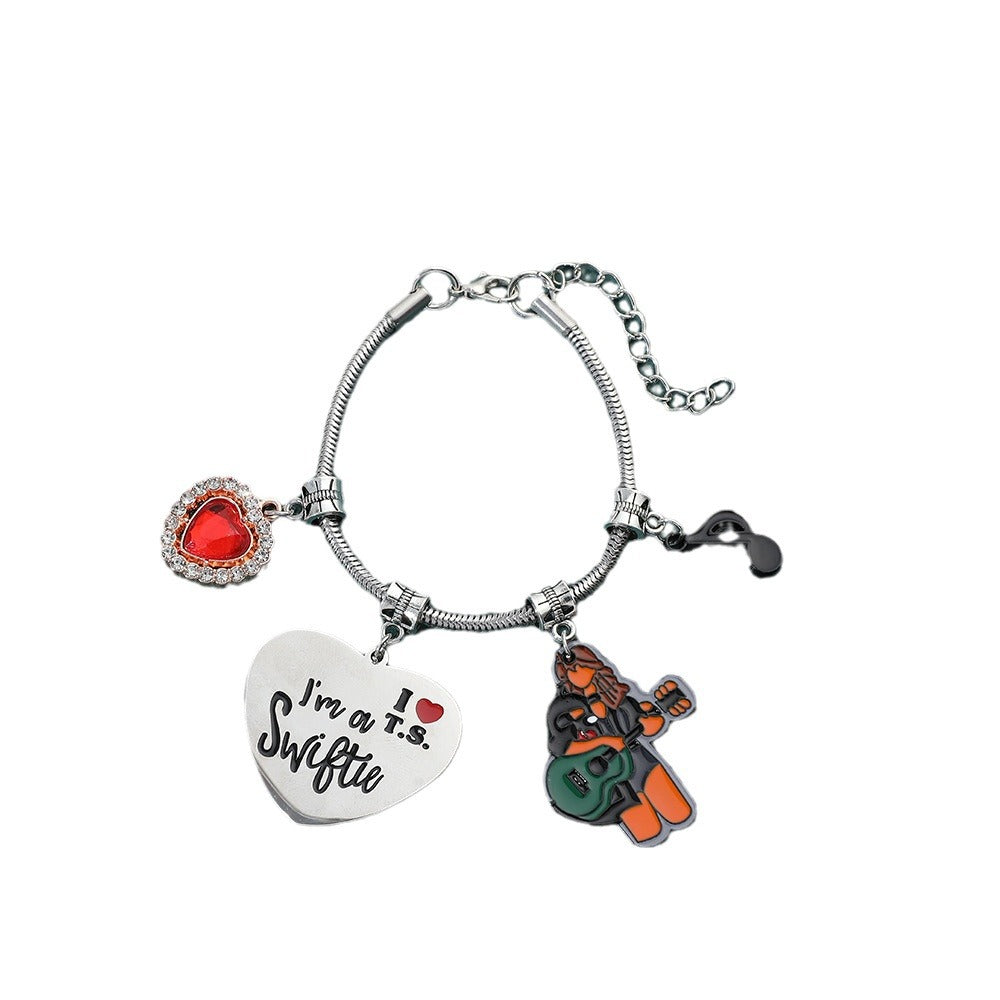 Wholesale Taylor Swift Zinc Alloy Bracelets