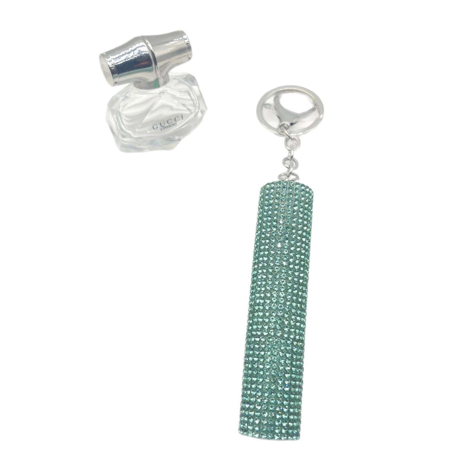 Wholesale  Full Diamond Creative Mini 10ml Perfume Bottling Keychain