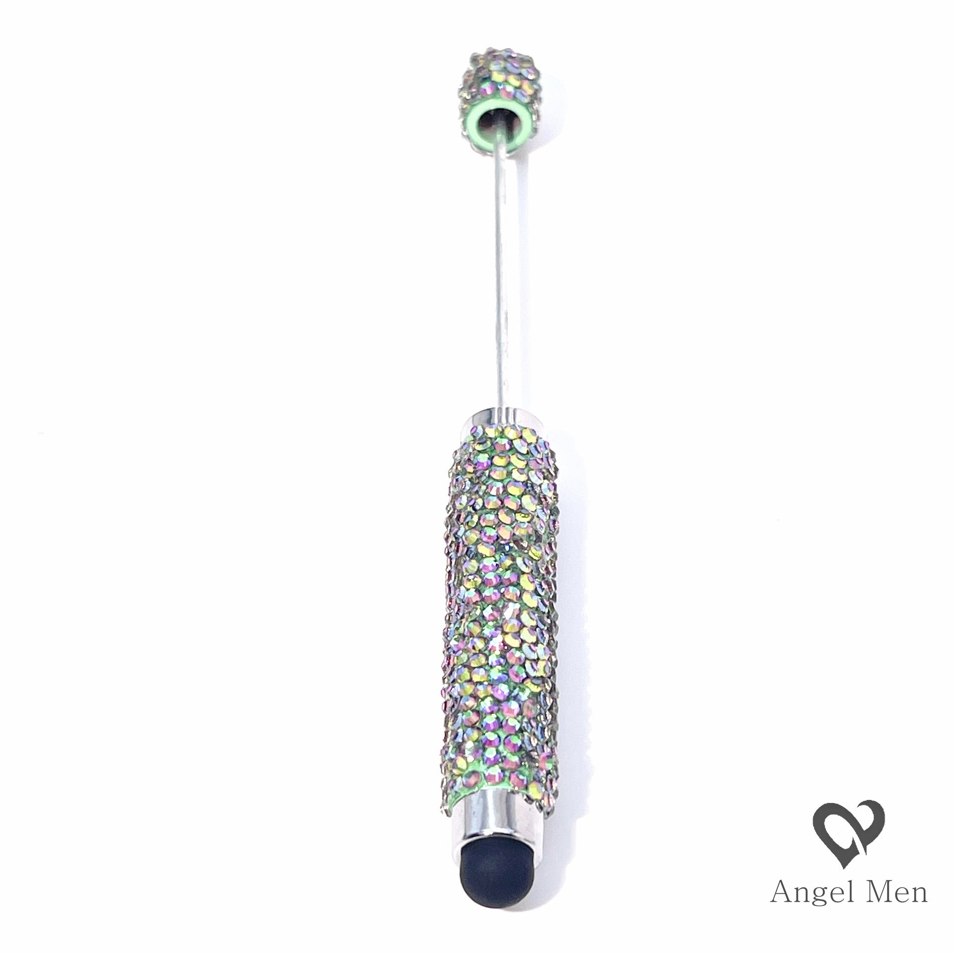 Wholesale A Multi-purpose Ballpoint Pen with A Diamond-filled Touchscreen Hand-set Diamond