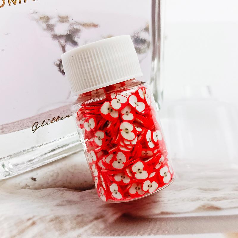 Wholesale Fruit clay slices 20ml small bottle 15g
