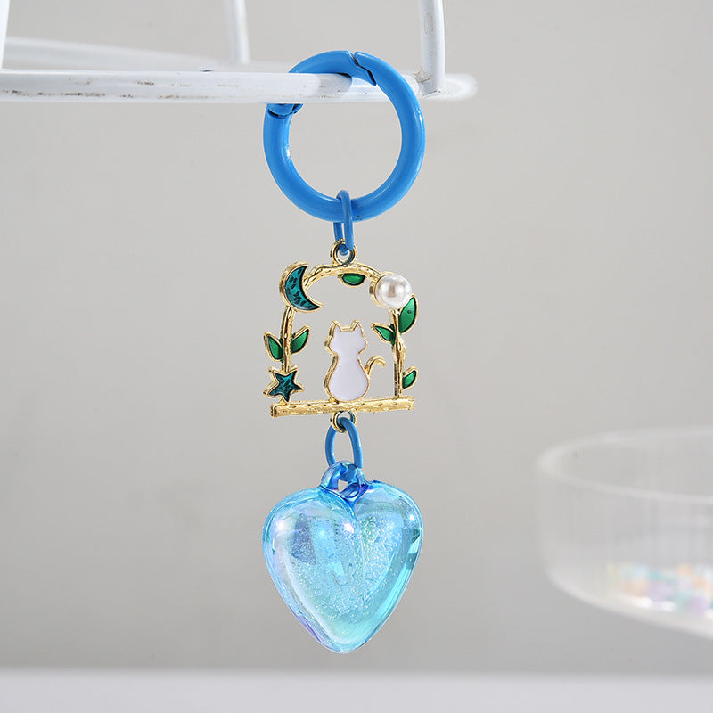 Wholesale Acrylic Heart Keychain