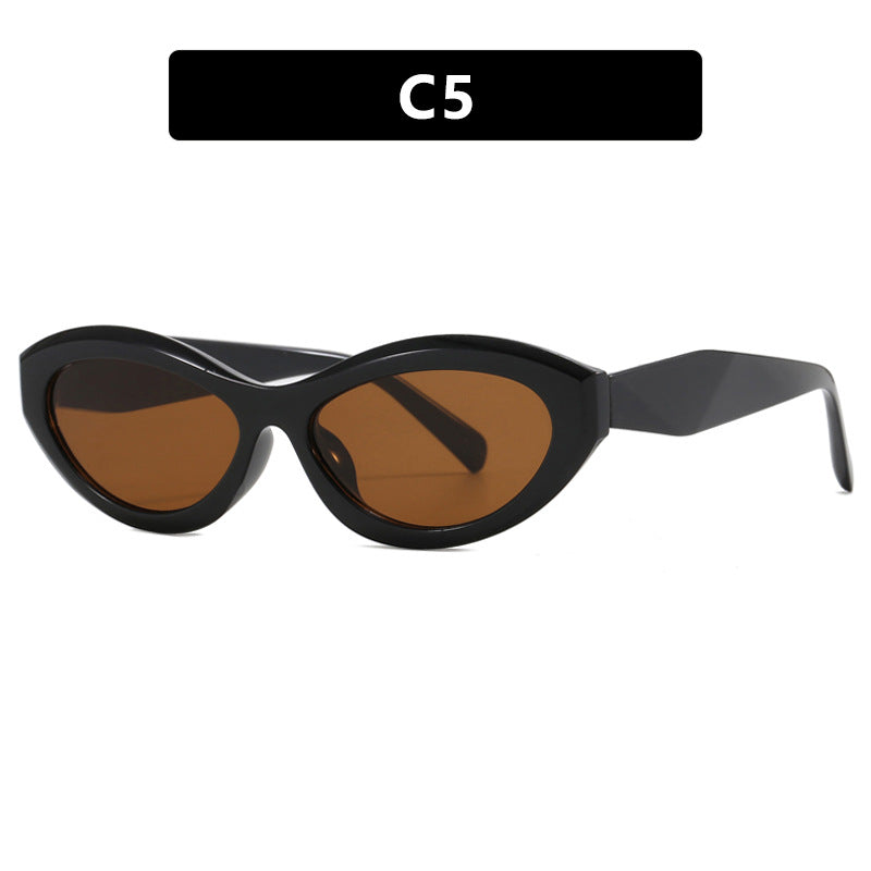 Wholesale Elliptical Small Frame PC Sunglasses