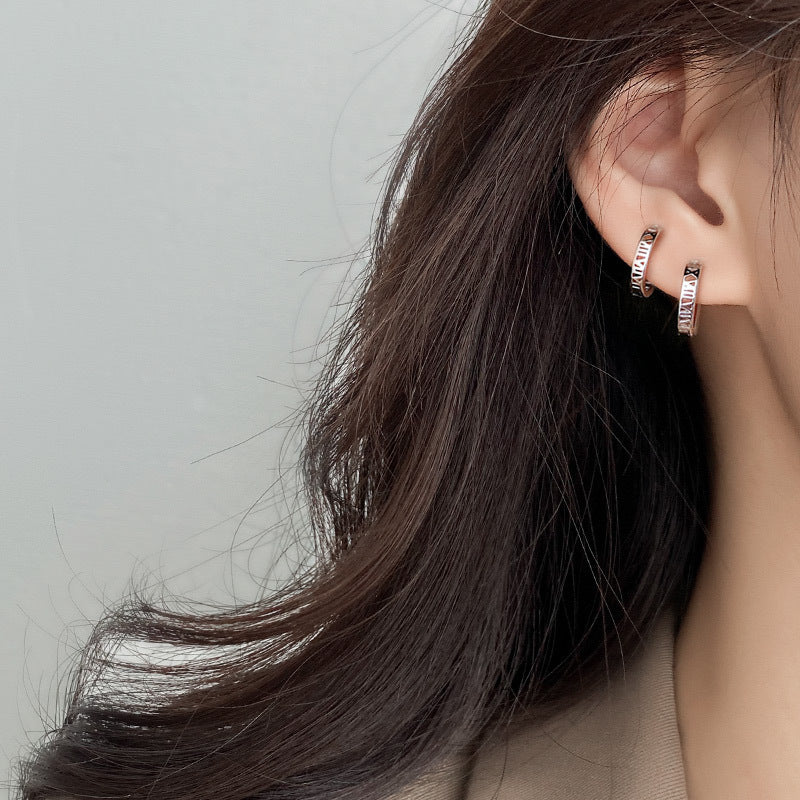 Wholesale Sterling Silver Flower Women's Niche Fashion Elegant Earrings