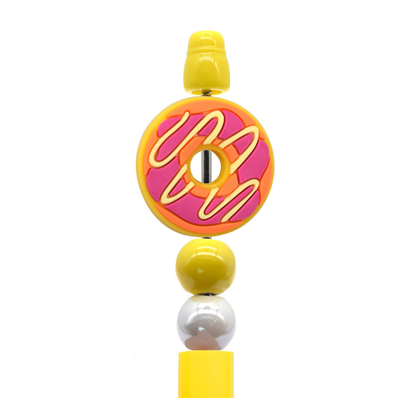 Wholesale   Random 100pcs/pack  Stationery cartoon dessert beads   Focal Beads