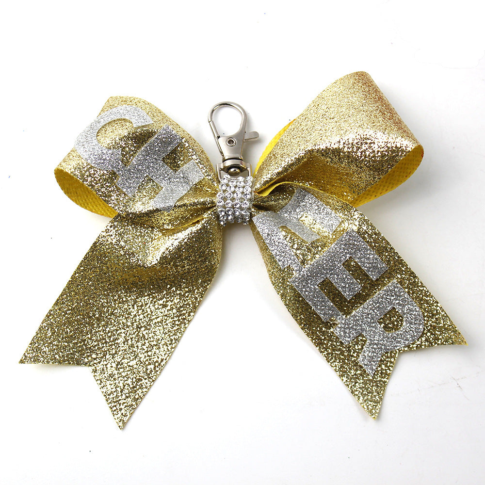 Wholesale 5pcs Cheerleading Shiny Fashion Accessories Keychains