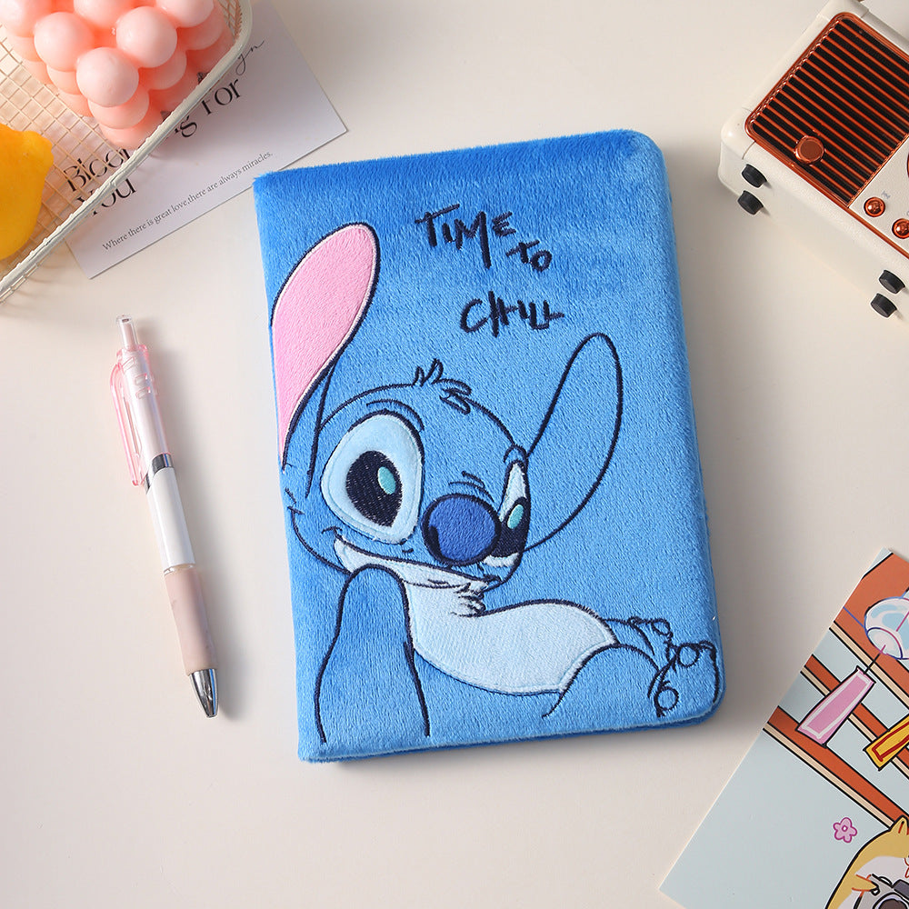 Wholesale Cute plush cartoon notebook
