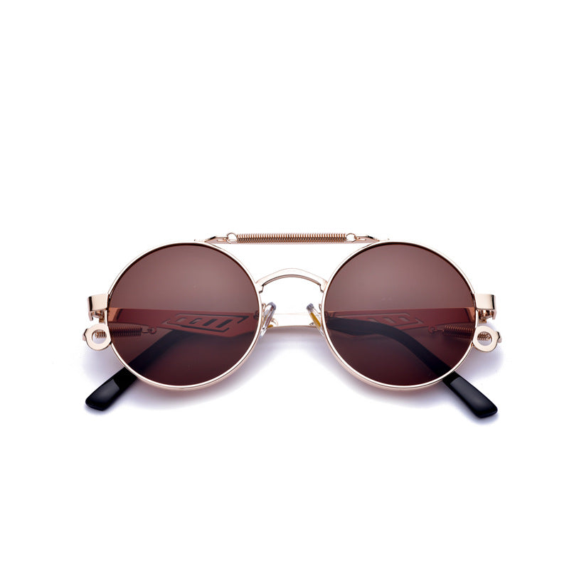 Wholesale Personalized Metal Spring PC Sunglasses