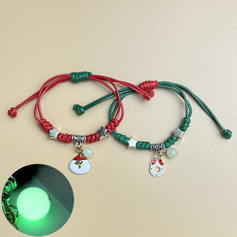Wholesale Glow in The Dark Christmas Bracelets