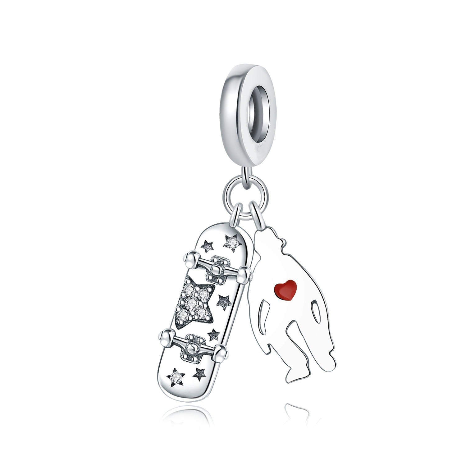 Wholesale Bluetooth earphones coffee beer guitar silver plated Charms