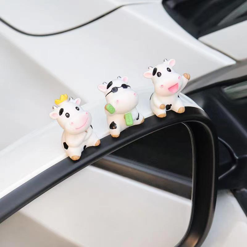 Wholesale Cloth Velvet Cow Car Accessories