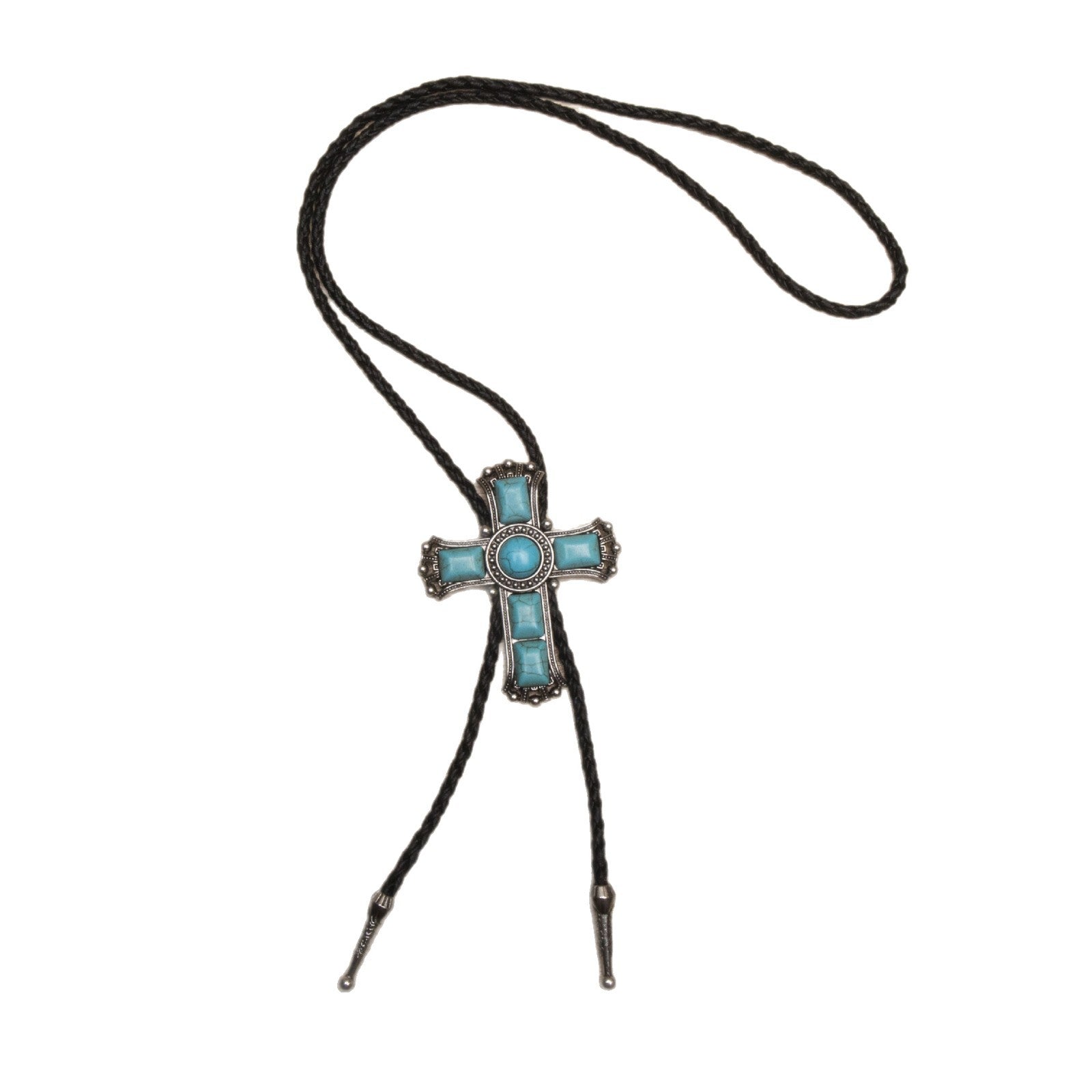 Wholesale Retro Bolo Tie Collar Rope Long Y-Shaped Necklace