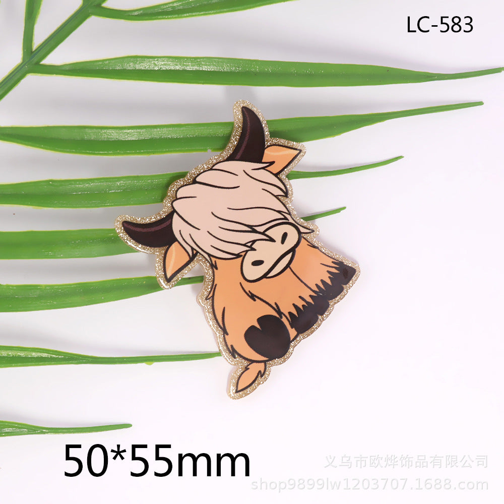 Wholesale 10pcs Car Medical Acrylic Patch Accessories