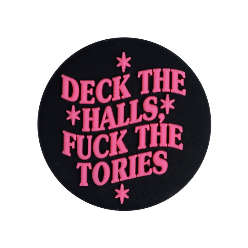 Wholesale 20PCS Personalized English Love Silicone Beads