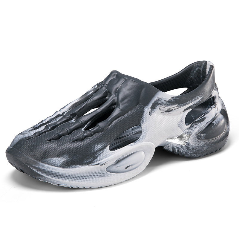 Wholesale Men's Hollowed Out EVA Perforated Shoes