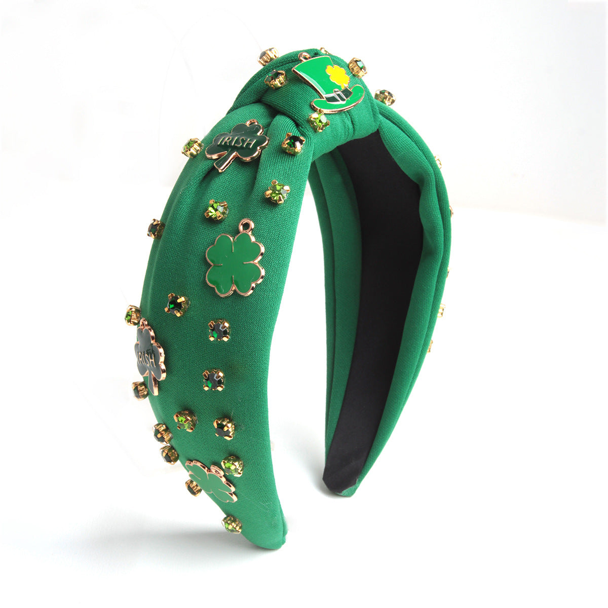 Wholesale new headband women's pearl knotted fabric headband fashion simple temperament headband hair accessories