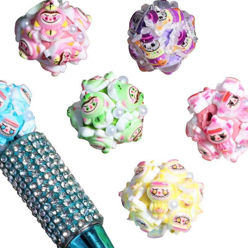 Wholesale 10pcs Cute cartoon Beads