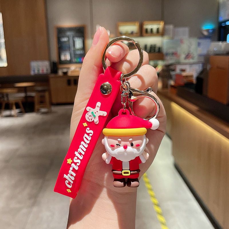 Wholesale Santa Claus Christmas Keychains