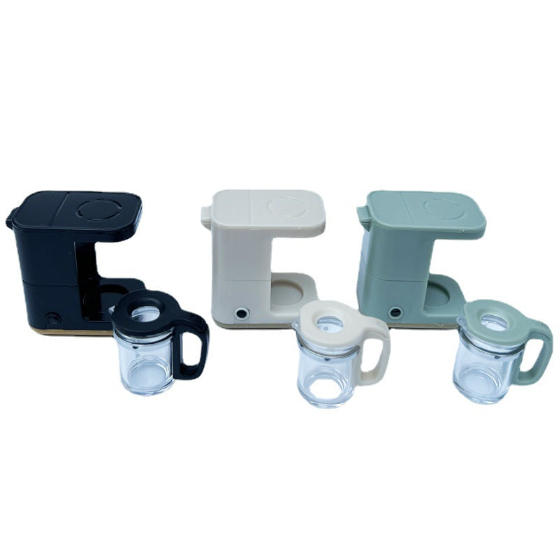 Wholesale 1:12 Dollhouse Miniature Model Three-Color Oven Coffee Maker