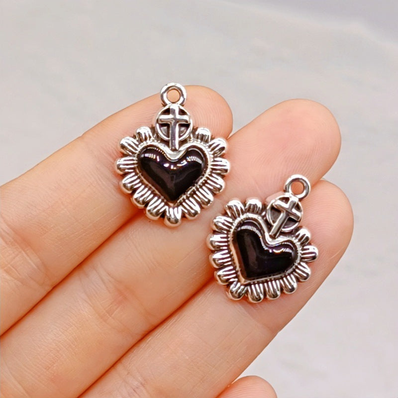 Wholesale Gothic Heart Cross Sword Pendant