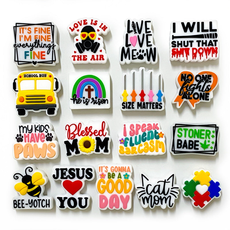 Wholesale 10pcs Heart Candy Beads Holiday Decoration Focal Beads