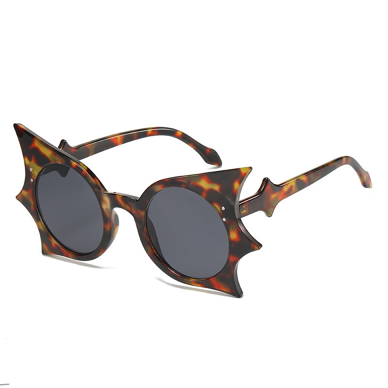 Wholesale Butterfly Hip Hop Funny Bat Fashion Sunglasses