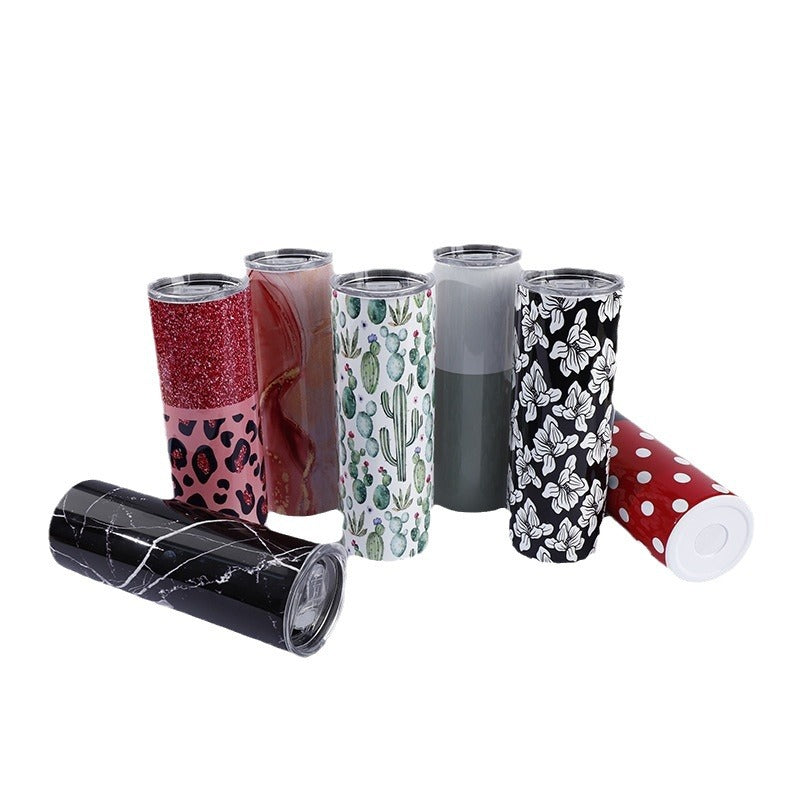 Wholesale Printed Thermos Cup Stainless Steel Cold 20oz Car Cup Convenient Cans
