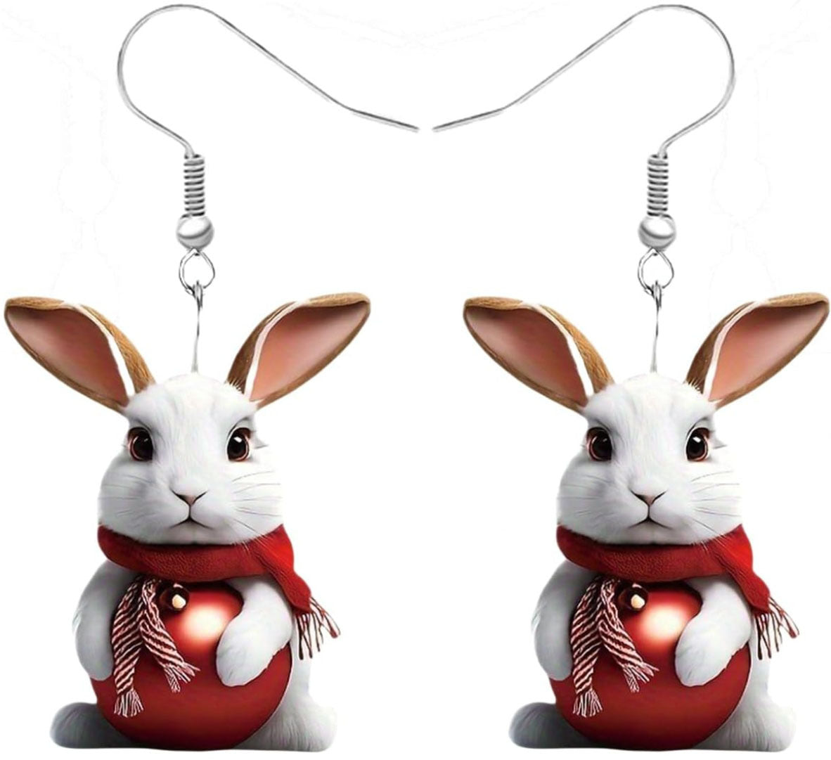 Wholesale Easter cartoon rabbit acrylic earrings