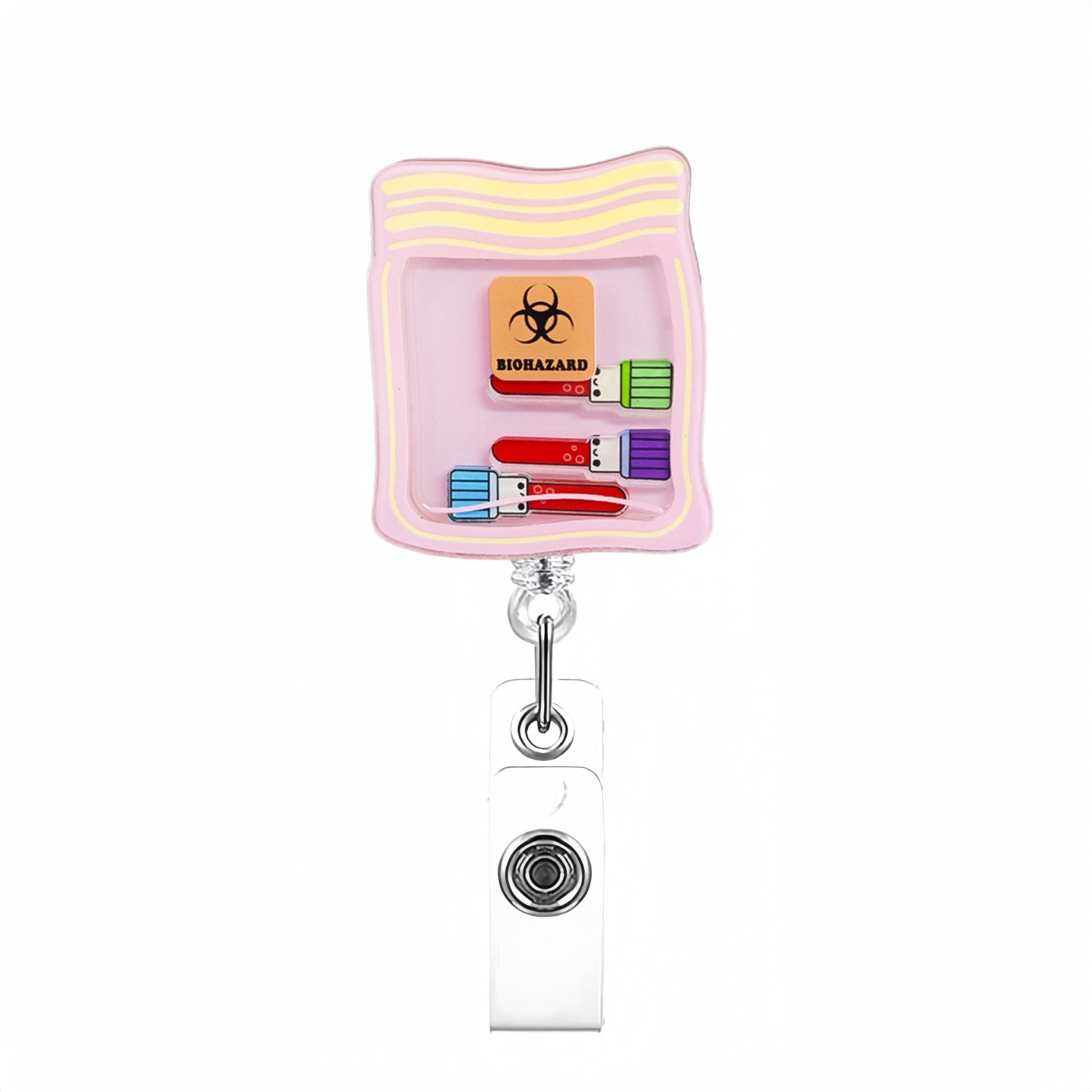 Wholesale Cartoon Shake-Up Easy-Pull Buckle Badge Reels