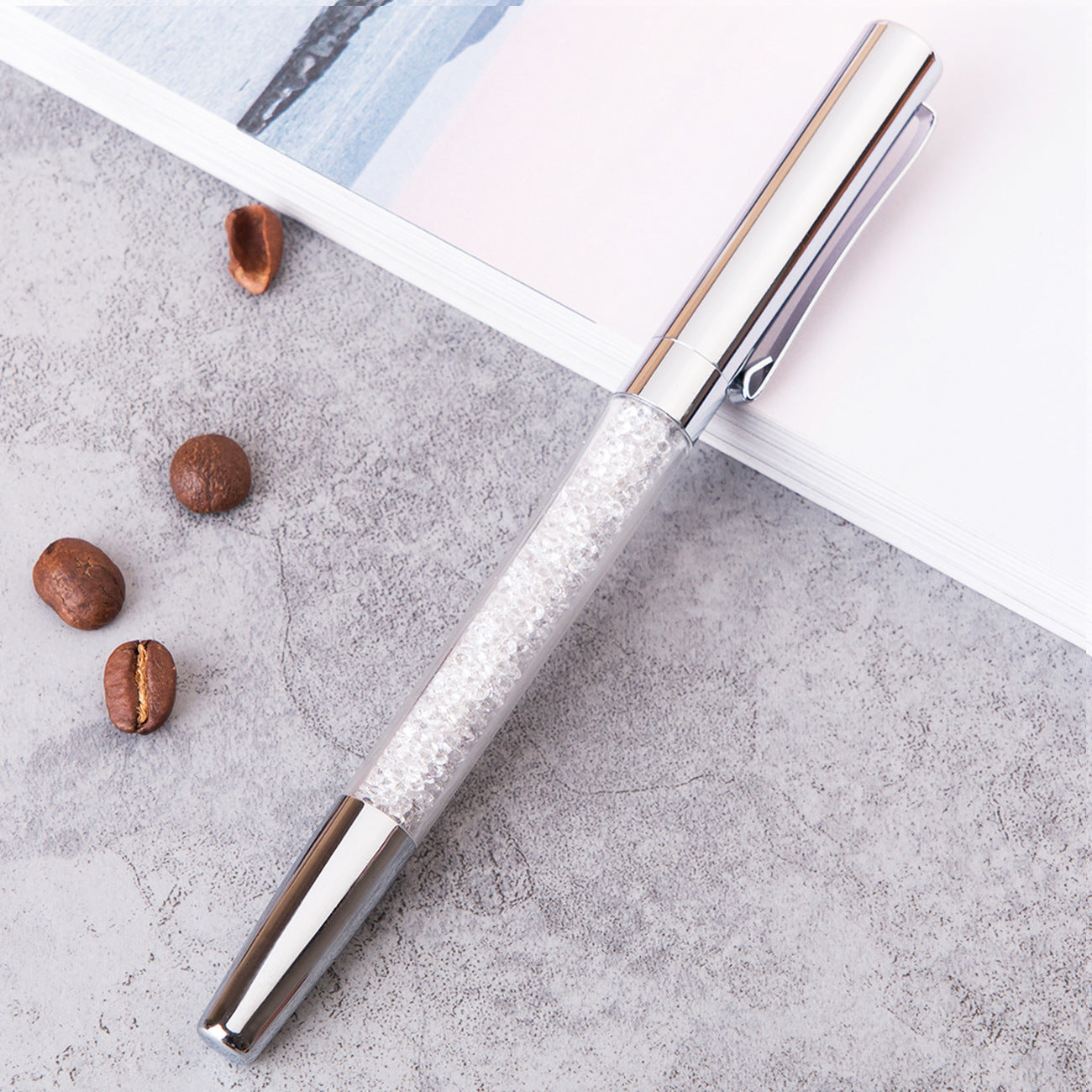 Wholesale Crystal Metal Gel Pen