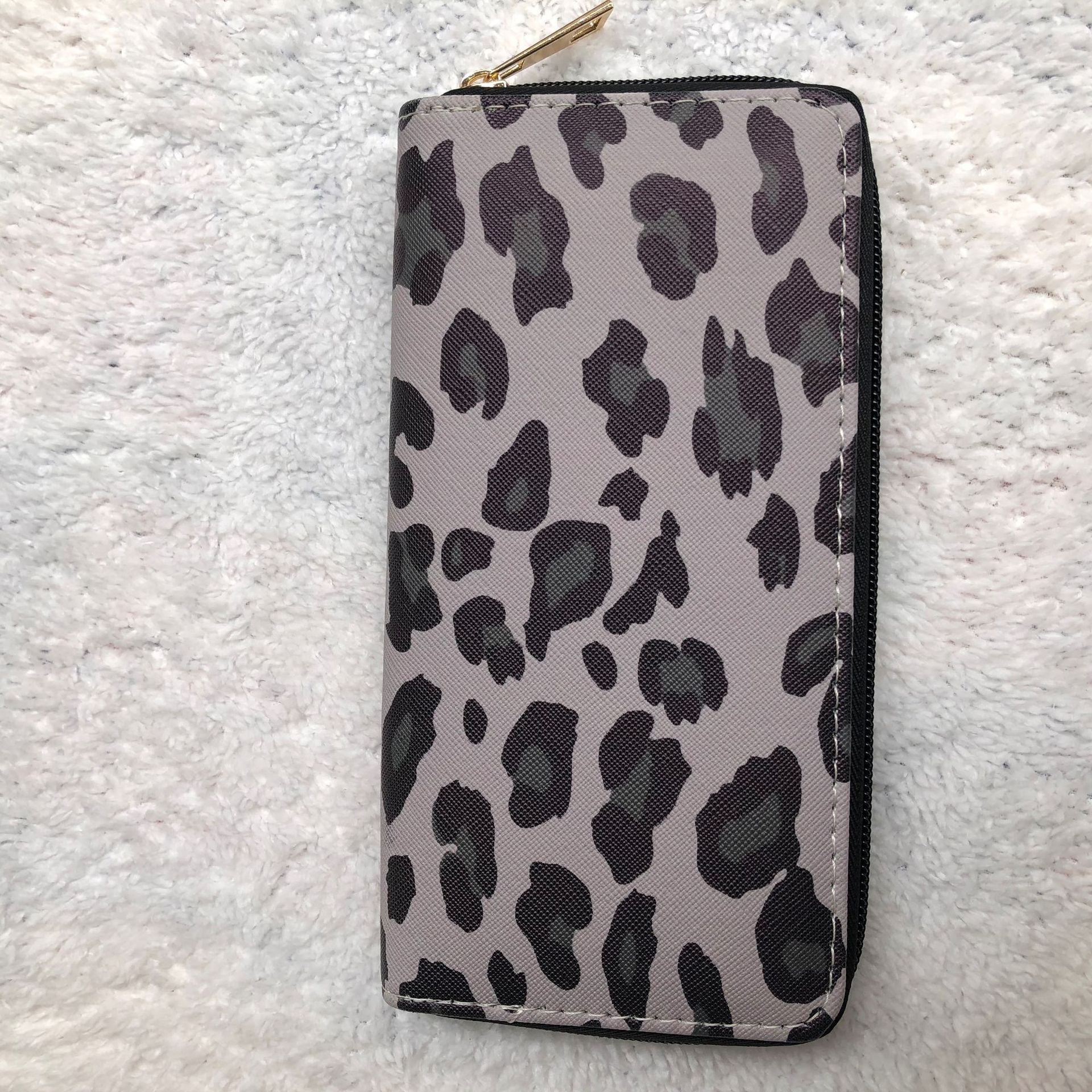 Wholesale Western Style Christmas PU Printed Wallet