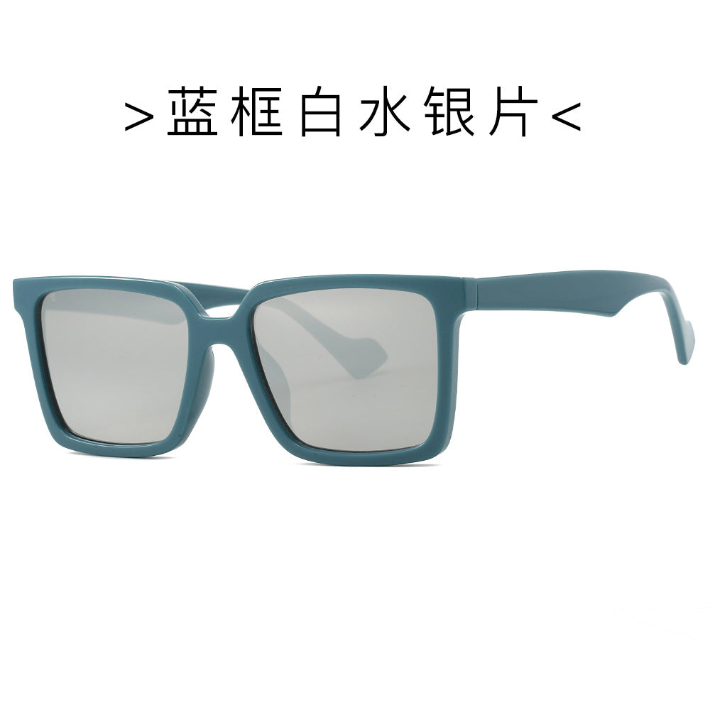 Wholesale Square Frame Simple Plastic Sunglasses