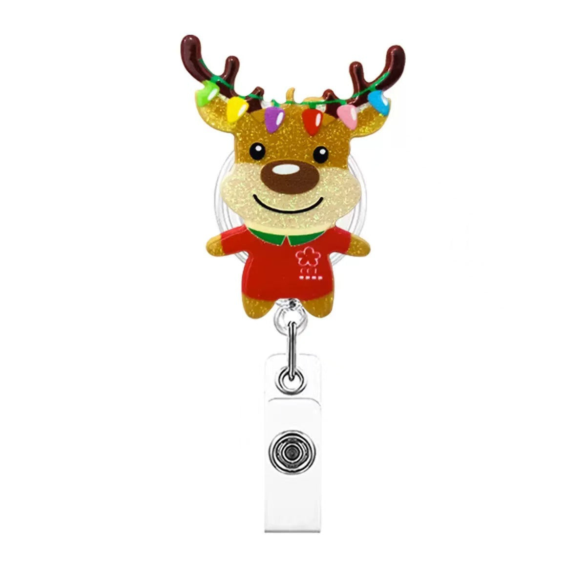 Wholesale Christmas Tree Christmas Cartoon Badge Reels