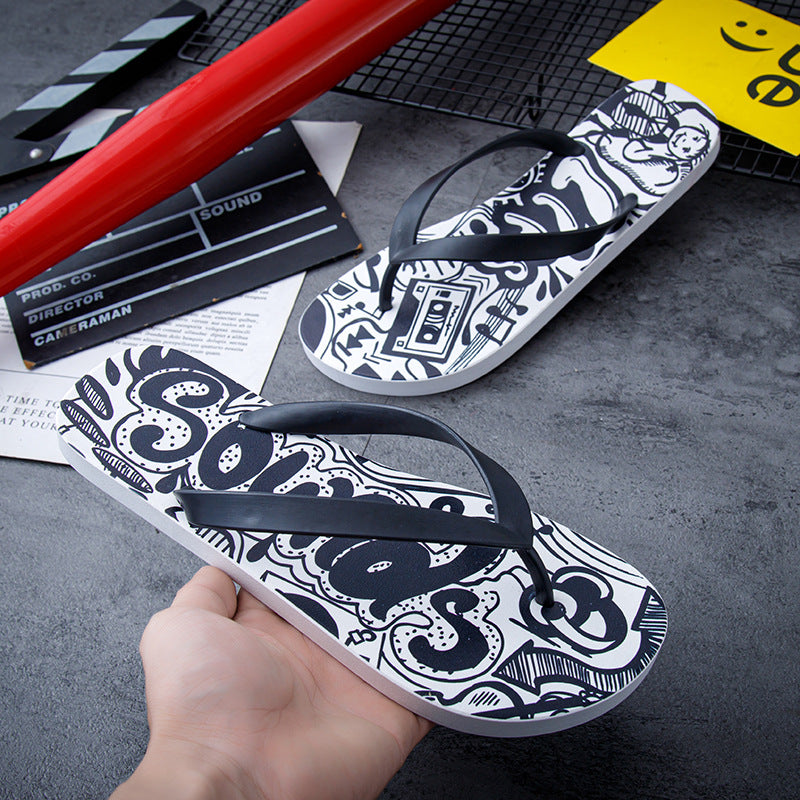 Wholesale PVC Non-slip Lightweight Flip-flops