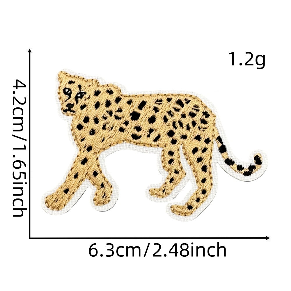 Wholesale Cute Bohemian Embroidered Patches Polyester Thread For Clothing Bags And Resale