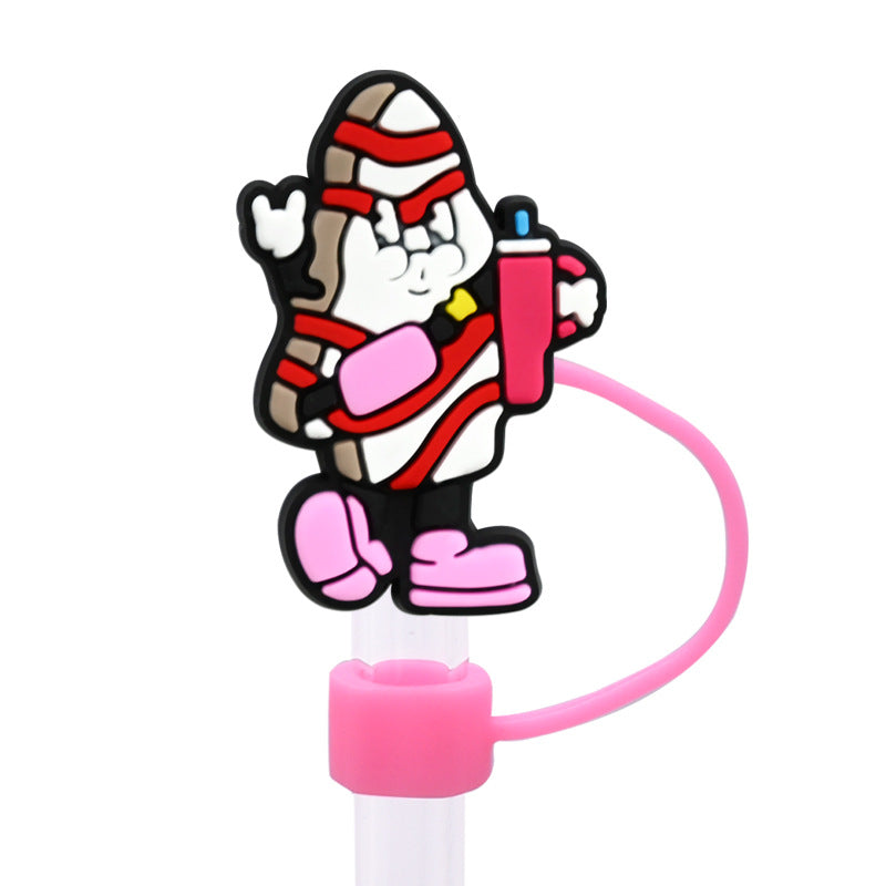 Wholesale Random 100pcs Christmas Series Decorative Straw Hat