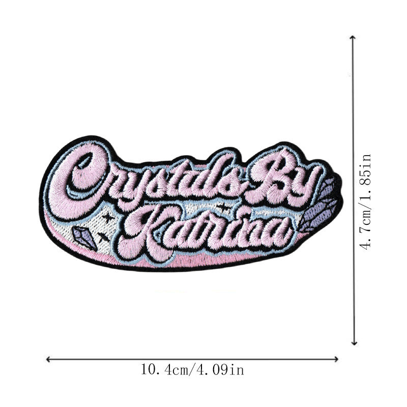 Wholesale Chic Embroidered Letter Patches Set Of 9 Decorative Accent For Coats And Everyday Use