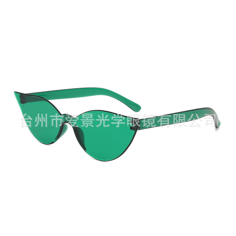 Wholesale Cat Eye Sunglasses Candy Color Sunglasses